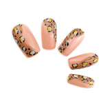 Leopard Wave - Three Graces & Co. press on nails glue on nails stick on nails