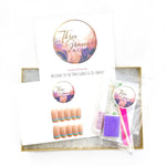 Rainbow Dipped - Three Graces & Co. press on nails glue on nails stick on nails