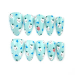 Strawberry Blues Nail Set/Mask Combo