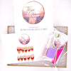 Retro Stripe - Three Graces & Co. press on nails glue on nails stick on nails